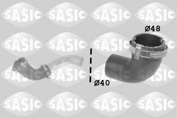 Charger Air Hose - 3336248 SASIC