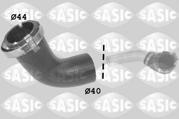 Charger Air Hose - 3336249 SASIC