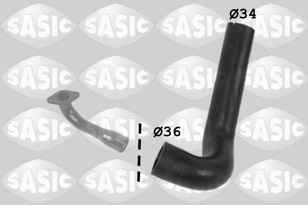 Flessibile aria alimentazione - 3336269 SASIC