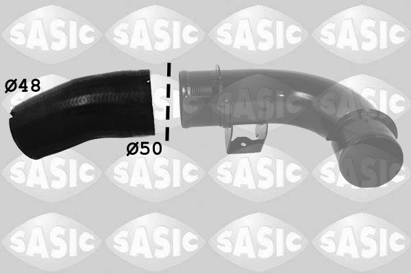 Charger Air Hose - 3336330 SASIC