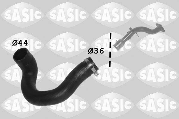 Charger Air Hose - 3336364 SASIC