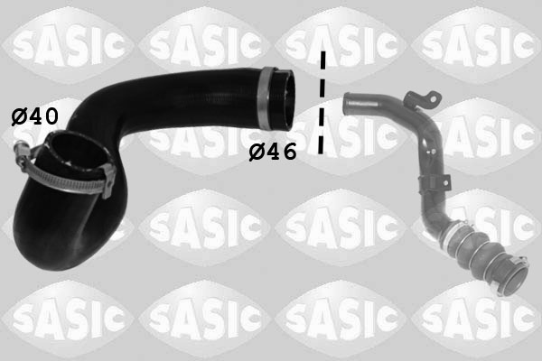 Flessibile aria alimentazione - 3356035 SASIC