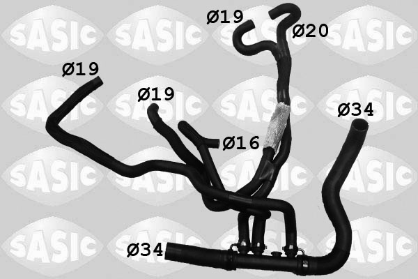 Radiator Hose - 3404111 SASIC