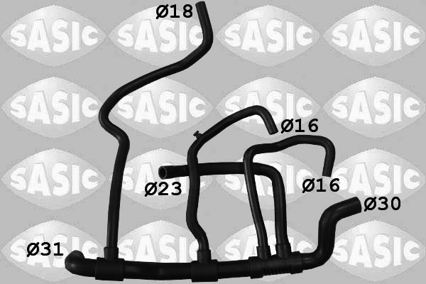 Radiator Hose - 3404140 SASIC