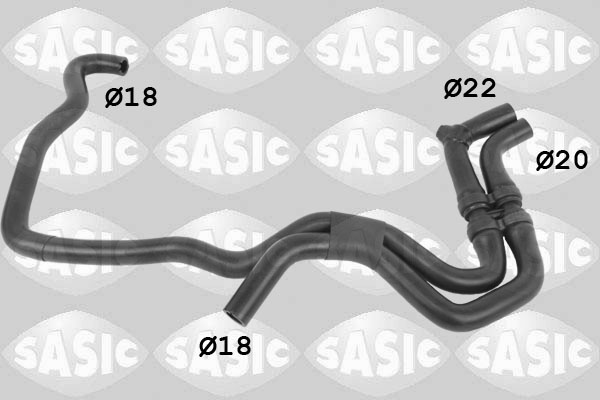 Flessibile radiatore - 3404197 SASIC