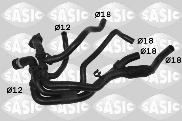 Flessibile radiatore - 3404200 SASIC