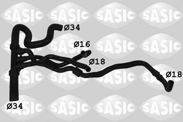 Flessibile radiatore - 3404202 SASIC