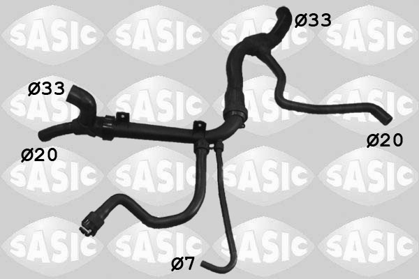 Flessibile radiatore - 3406229 SASIC