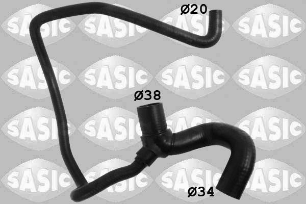 Radiator Hose - 3406258 SASIC