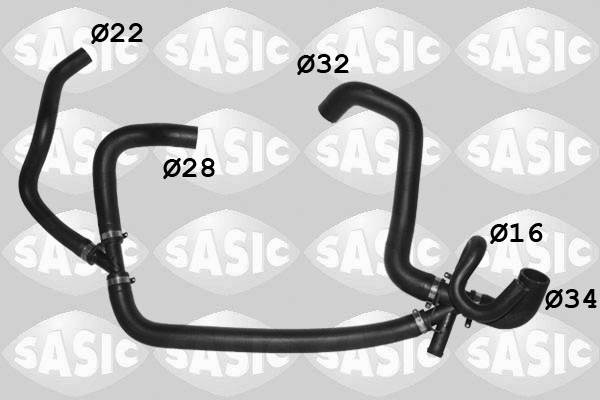 Flessibile radiatore - 3406509 SASIC