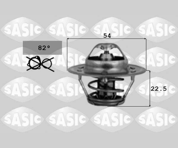 Thermostat, coolant - 4000358 SASIC