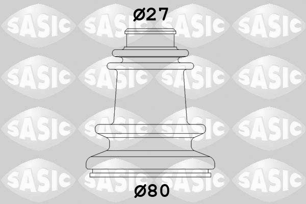 Bellow Set, drive shaft - 4003409 SASIC