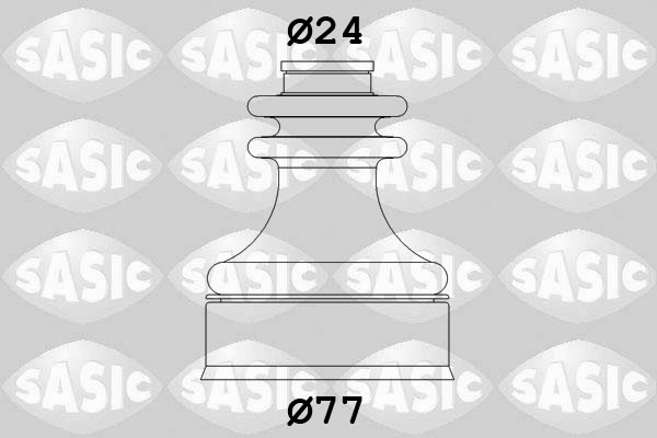 Kit cuffia, Semiasse - 4003425 SASIC