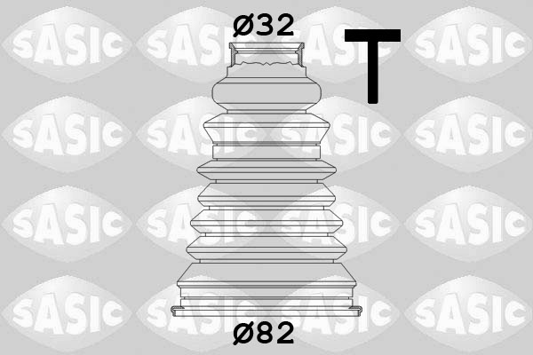 Bellow Set, drive shaft - 4003432 SASIC