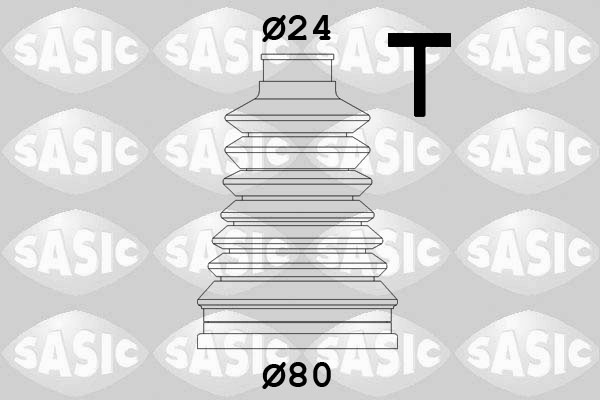 Bellow Set, drive shaft - 4003440 SASIC