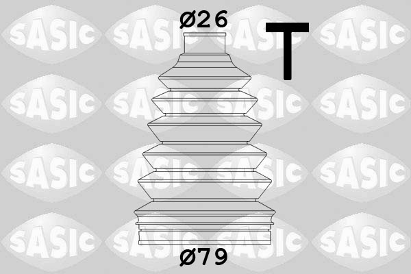 Bellow Set, drive shaft - 4003460 SASIC