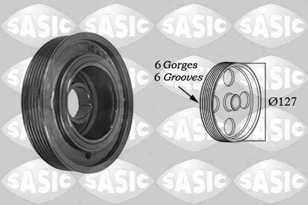 Belt Pulley, crankshaft - 5150K60 SASIC