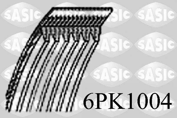 V-Ribbed Belt - 6PK1004 SASIC