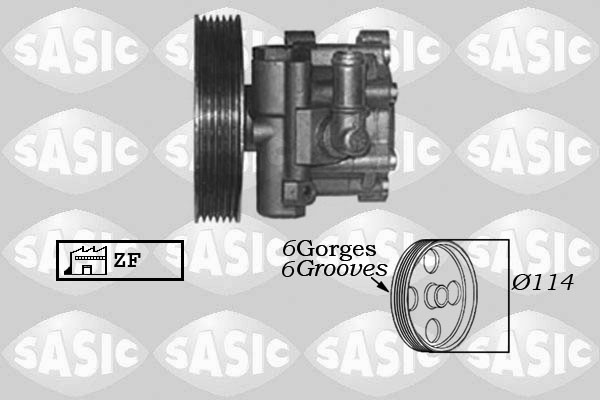 Pompa idraulica, Sterzo - 7070013 SASIC