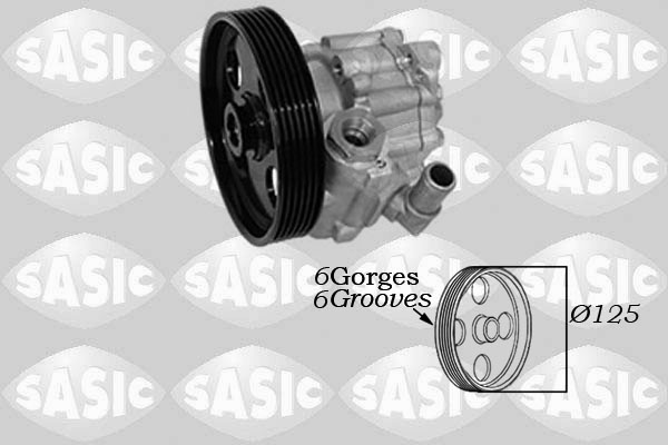 Pompa idraulica, Sterzo - 7070038 SASIC