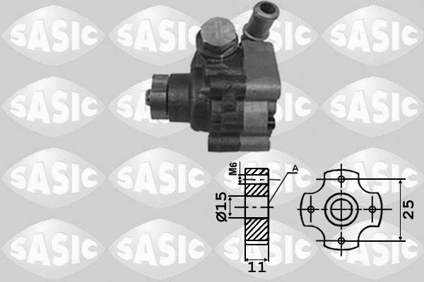 Pompa idraulica, Sterzo - 7076063 SASIC
