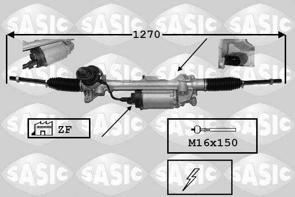 Steering Gear - 7176043 SASIC