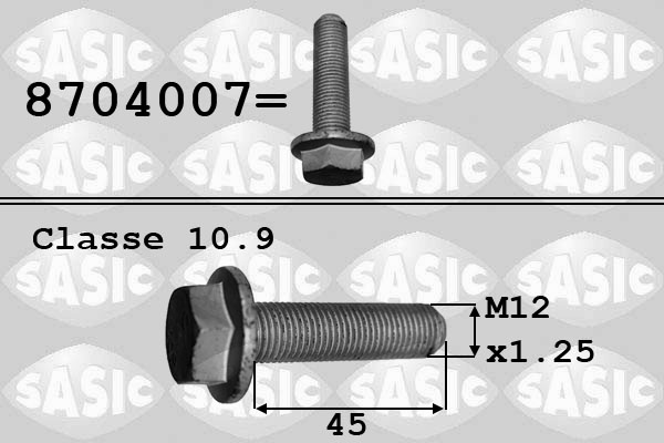 Bullone puleggia - 8704007 SASIC