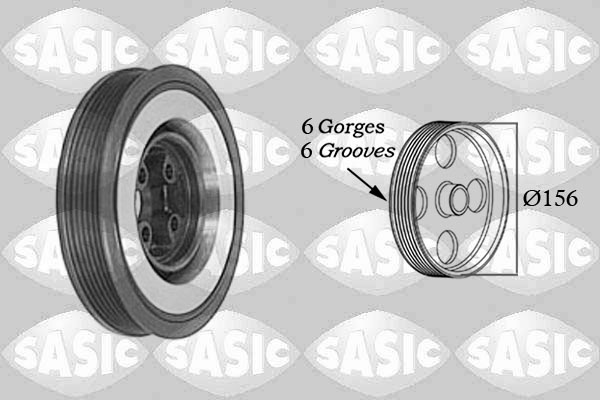 Puleggia cinghia, Albero a gomiti - 9001802 SASIC