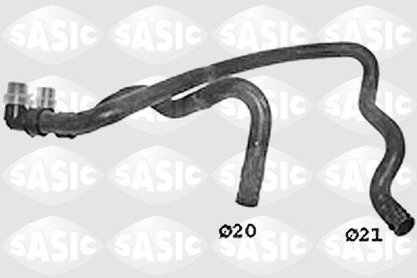 Шланг радиатора - SWH0300 SASIC