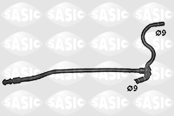Шланг радиатора - SWH0357 SASIC