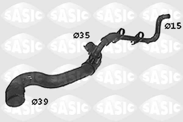 Radiator Hose - SWH0436 SASIC