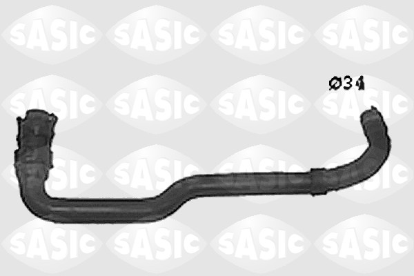 Шланг радиатора - SWH0487 SASIC