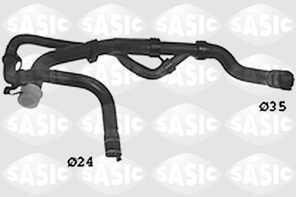 Radiator Hose - SWH0490 SASIC