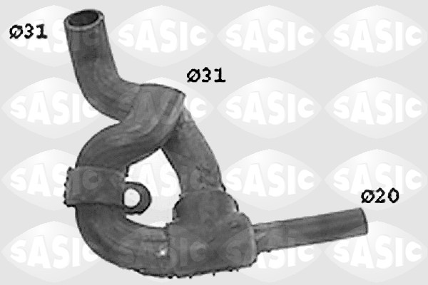 Radiator Hose - SWH4183 SASIC