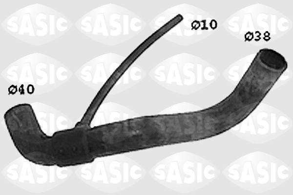 Radiator Hose - SWH4186 SASIC