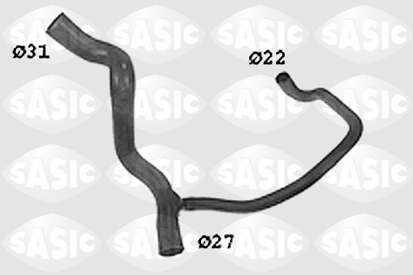 Radiator Hose - SWH4268 SASIC