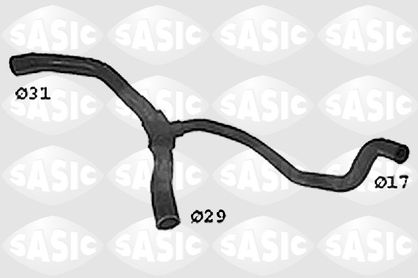 Radiator Hose - SWH4307 SASIC