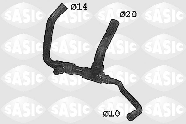 Radiator Hose - SWH4335 SASIC