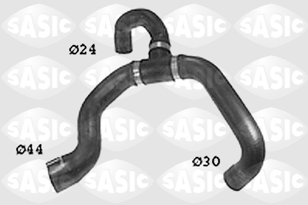 Radiator Hose - SWH6661 SASIC