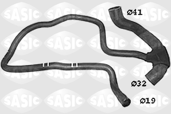Radiator Hose - SWH6720 SASIC
