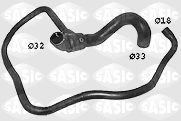 Radiator Hose - SWH6763 SASIC
