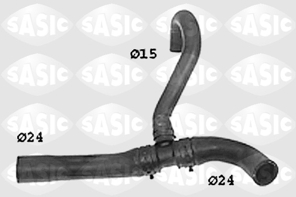 Radiator Hose - SWH6782 SASIC