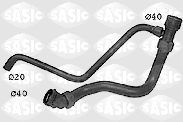 Kühlerschlauch - SWH6833 SASIC