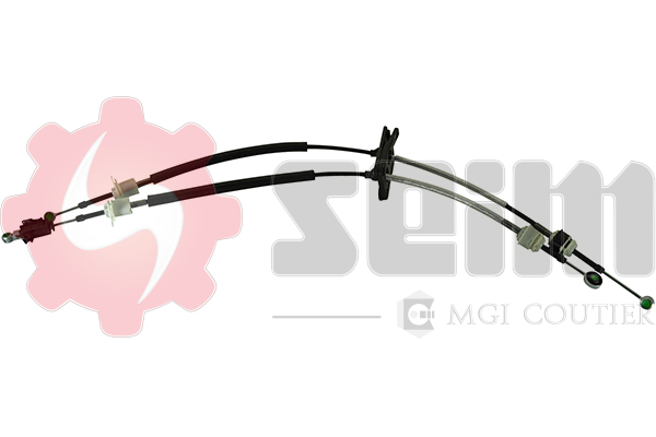 Cable, manual transmission - 555252 SEIM