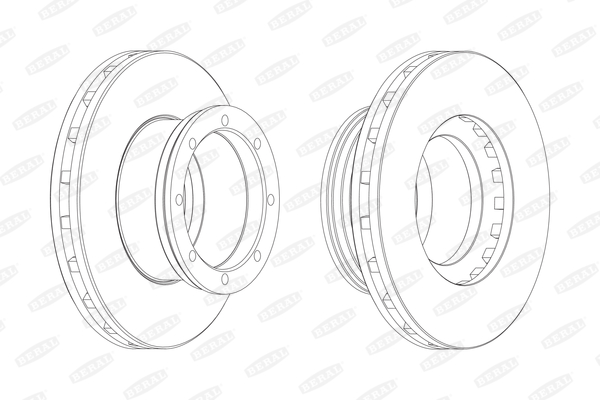 Brake Disc - BCR190A BERAL