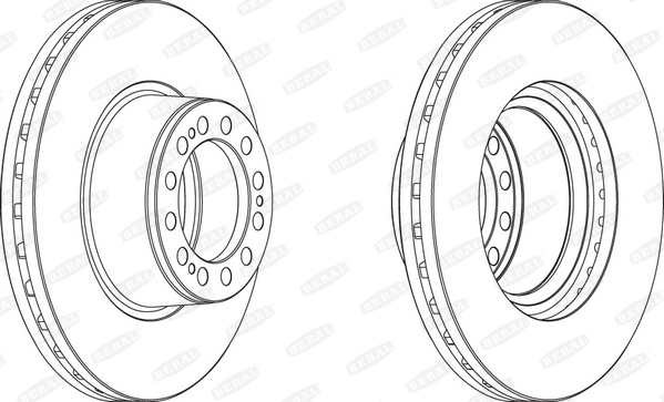 Brake Disc - BCR201A BERAL