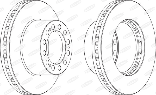 Brake Disc - BCR204A BERAL
