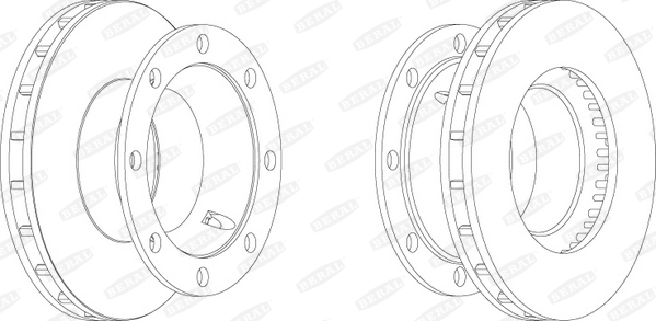 Brake Disc - BCR206A BERAL