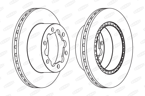 Brake Disc - BCR312A BERAL