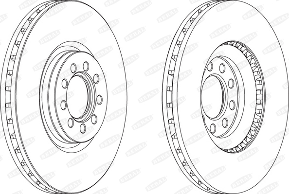 Brake Disc - BCR317A BERAL